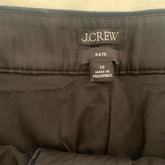 J. Crew Velvet Pants in Deep Green - Picture 3 of 3